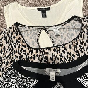 White House Black Market Lot of 3 blouses